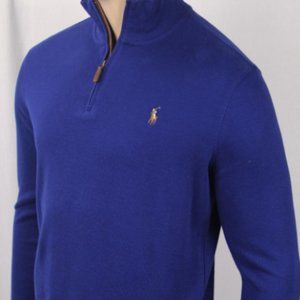 Polo Ralph Lauren Estate Rib Royal Blue 1/4 Zip